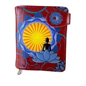 Shag Wear Lotus Buddha Bifold Wallet